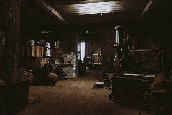 Inside the Wm. C. Ellis & Sons building off South Front Street in Downtown Memphis. (Houston Cofield)