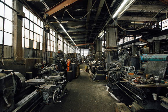 Inside the Wm. C. Ellis & Sons building off South Front Street in Downtown Memphis. (Houston Cofield)