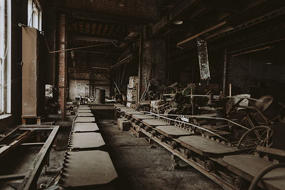 Inside the Wm. C. Ellis & Sons building off South Front Street in Downtown Memphis. (Houston Cofield)