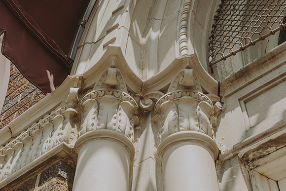 A view of St. Thomas Catholic Church in South Memphis. (Houston Cofield)