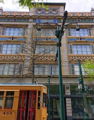 Kress Building, built 1927.