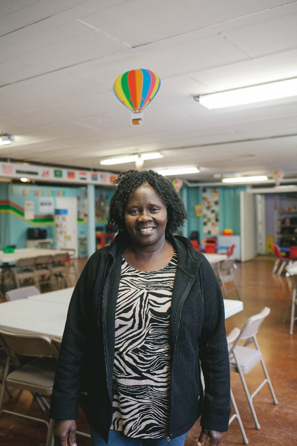 Refugee Empowerment Program founder Ruth Lomo (Averell Mondie)