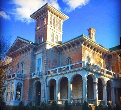 Annesdale Mansion, built in 1850s.
