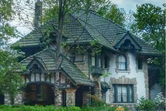 Neander Woods Home, built in 1909.