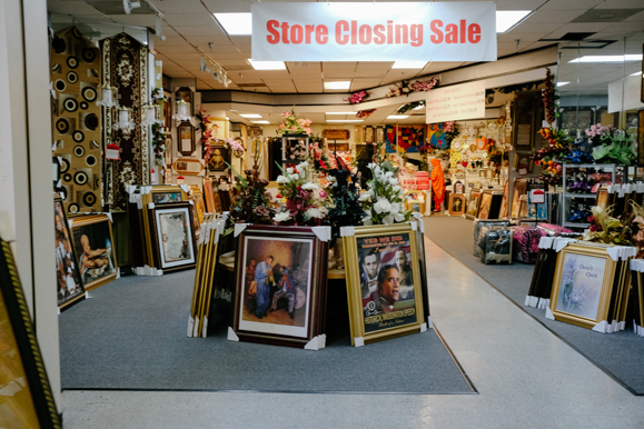 The entrance to T.J. Gifts and Fashion at the Southland Mall in Whitehaven. The store will soon be closing its mall location. (Brandon Dahlberg)