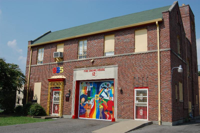 The Memphis Black Arts Alliance is housed in a former fire station in South Memphis. (MBAA)