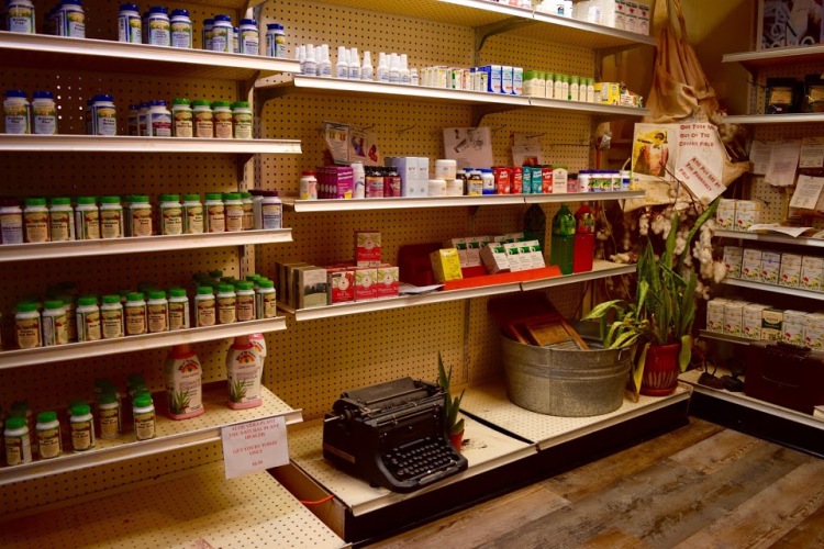 The interior of Champion's Pharmacy & Herb Store in Whitehaven. (Rachel Warren)