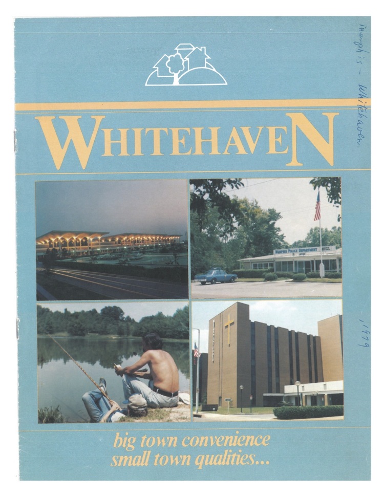 The cover of a 1979 Whitehaven Community Association newsletter illustrates the merged city and country life of the neighborhood.