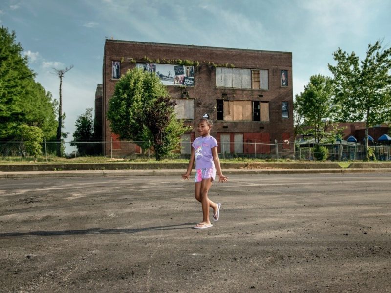 A scene from Orange Mound in 2022.