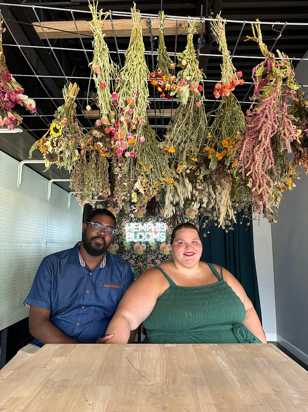 Corey Franklin and Marisa Mender-Franklin.