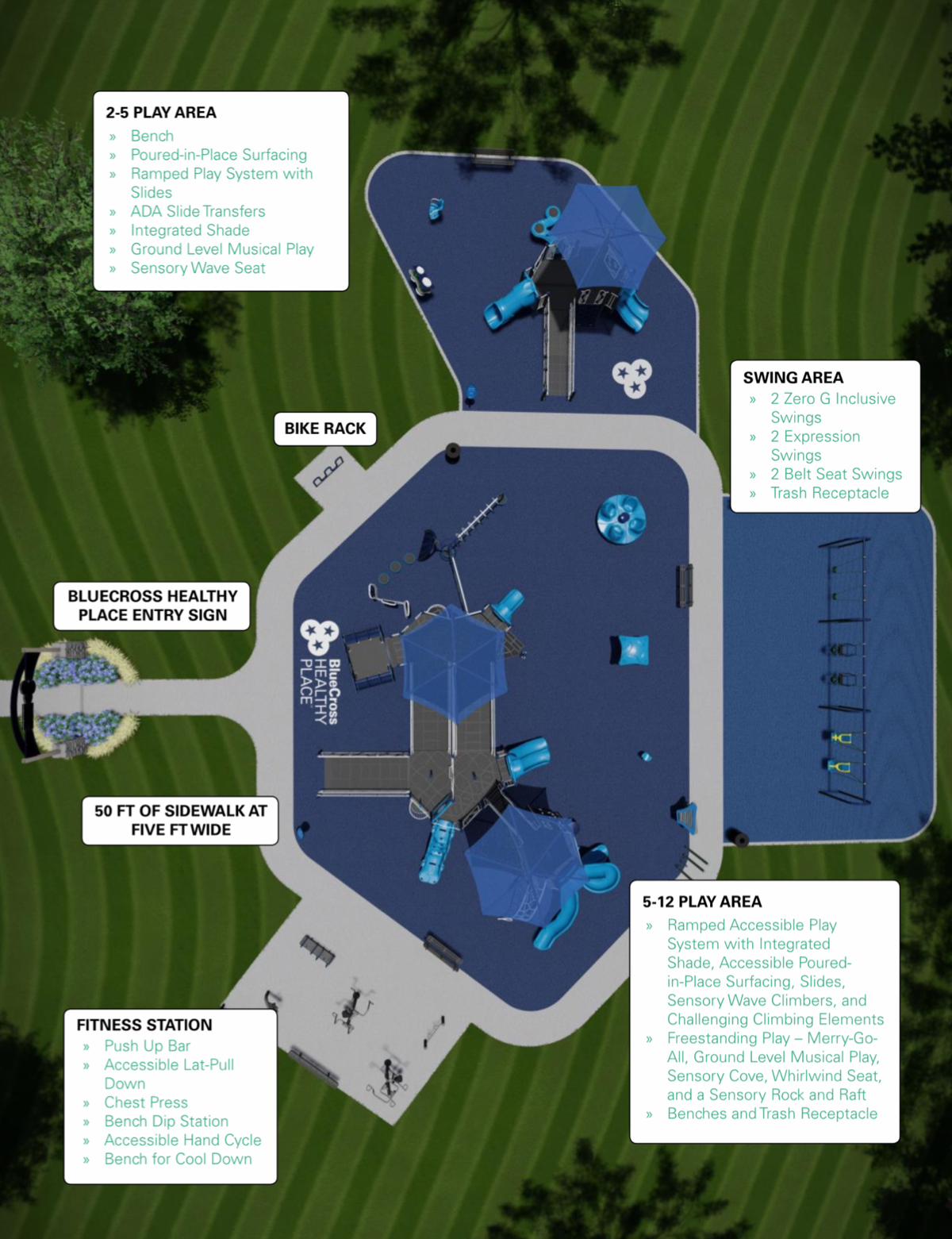 Foote Park is located at 521 Vance Park Place in Memphis.