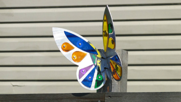 Artists from Memphis College of Art fabricated the butterflies. 