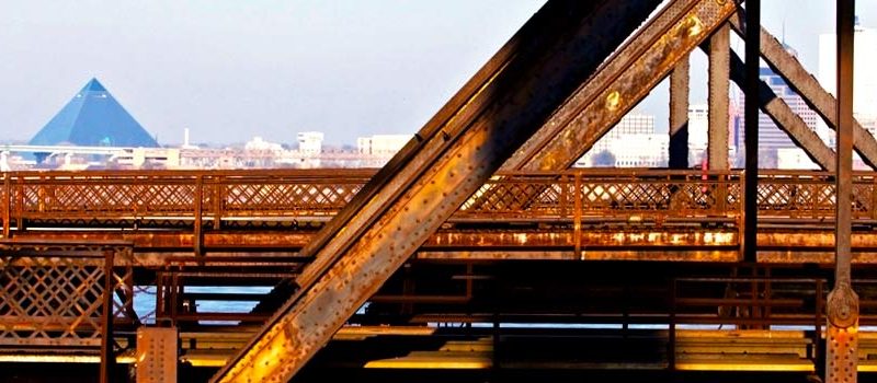 The Pyramid from the bridge