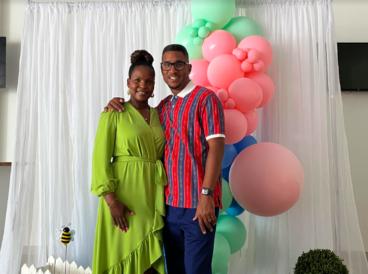 Pastor Brown and wife Dr. Neshante Brown.