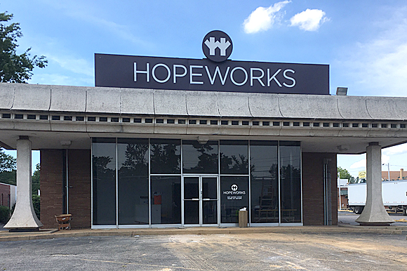 HopeWorks will be moving into the neighborhood in September.  They are in the process of renovating the former Southern Security Federal Credit Union on Summer Avenue to equip it for classroom instruction.