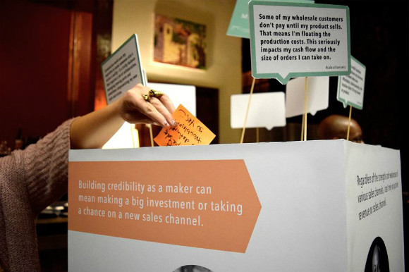 At the maker appreciation party held December 2016, Made By brought together local makers and Etsy representatives.