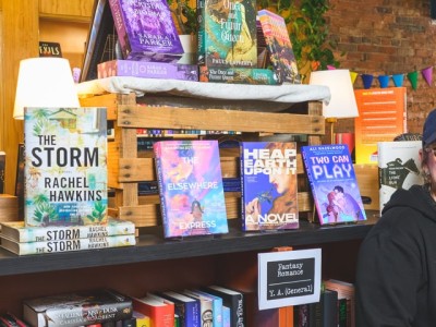 Jessica Tharp, owner of Book Love Bar in Ypsilanti.