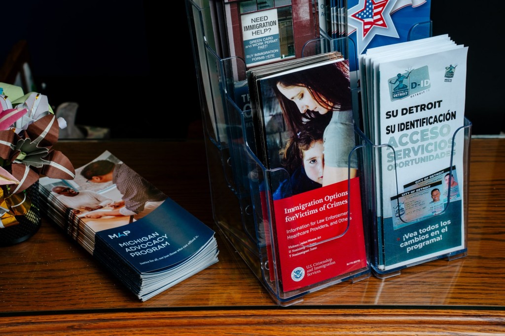 MIRC has a free hotline for detainees to contact them for legal services. (734) 794-9963